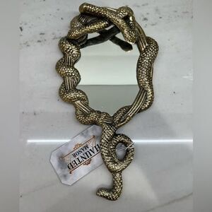 Antique style Halloween snake mirror decor new